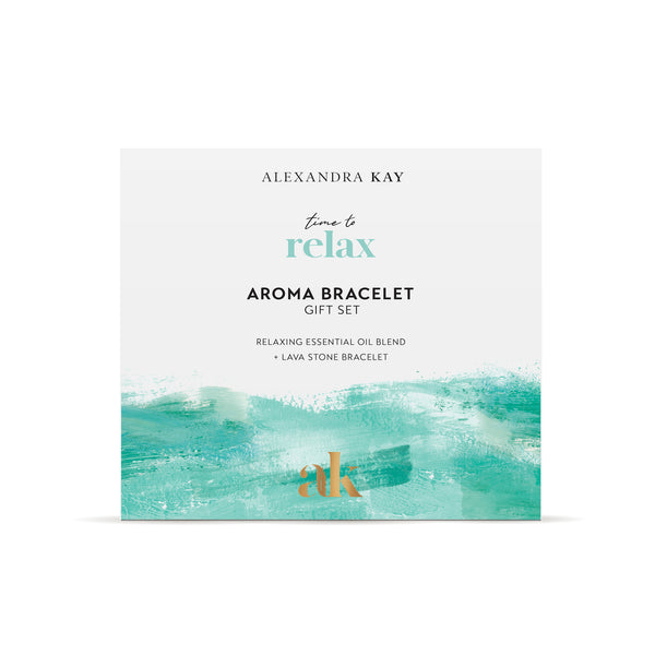 Alexandra Kay Time to Relax Aroma Bracelet Gift Set