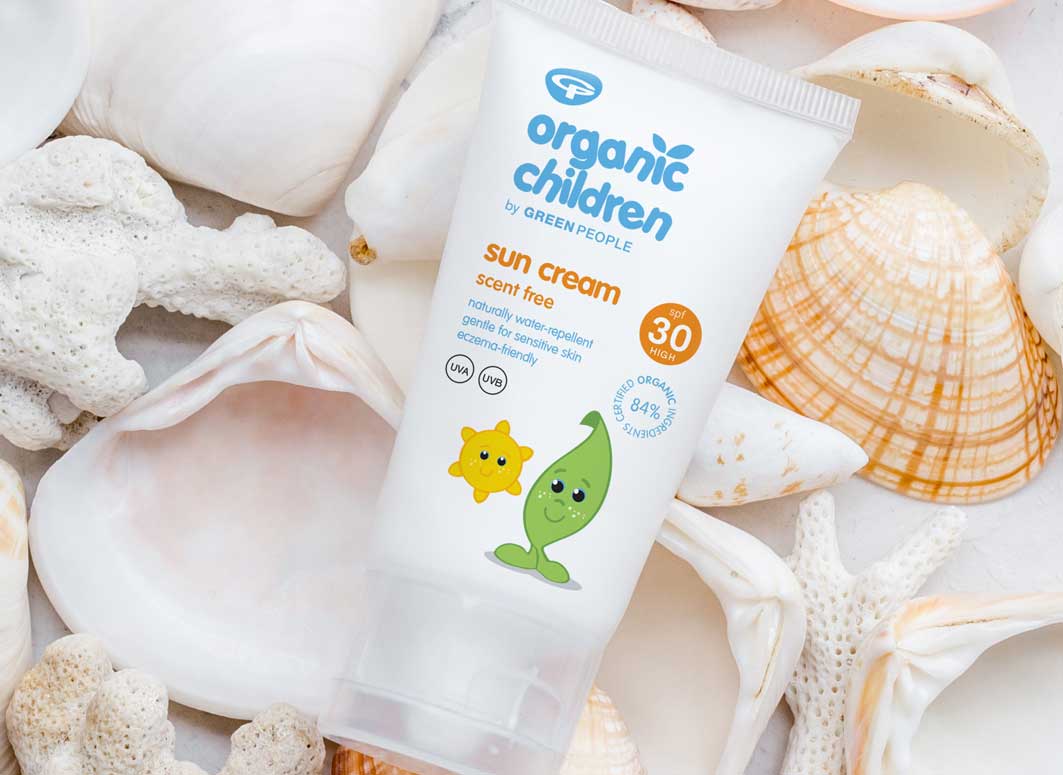 Discover Organic Children sun cream