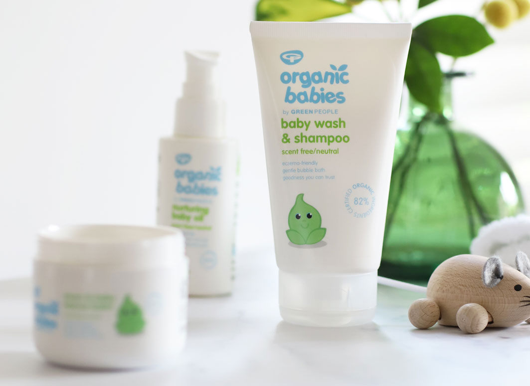 Pure baby products for sensitive skin