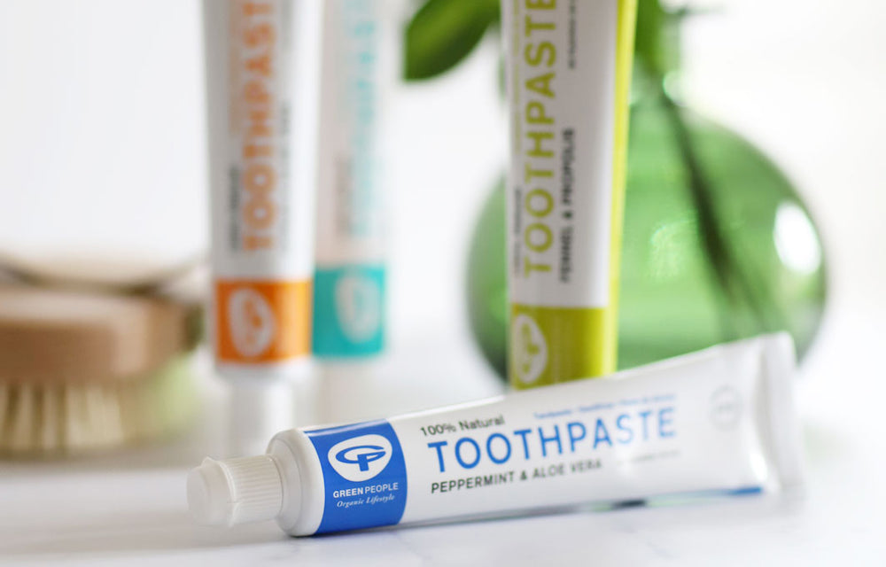 What goes into your organic toothpaste?